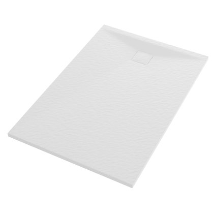 Erga Oldaf, cadă de duș dreptunghiulară SMC 140 x 70 cm, alb mat, ERG-GMA-OL-70140