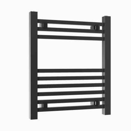 Erga Proper, radiator 600x500 mm, 302W, negru, ERG-LAV-PROP-6050-BK