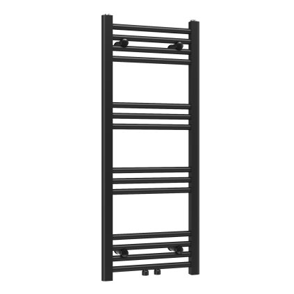 Erga Simple, element de încălzire 1000x400 mm, 332 W, negru, ERG-LAV-SIMP-10040-BK