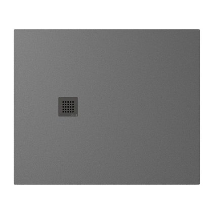 Polysan, cadita de dus TRENECA din marmura turnata cu posibilitate de reglare a dimensiunii 120x100cm, gri mat, 84313.31