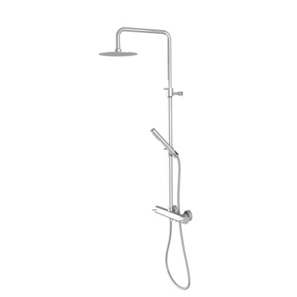 555640 sapho ultrasan sprchovy stlp s pakovou s bateriou gulaty chrom ut139v
