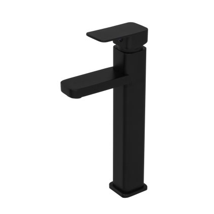 Gamma Caro, baterie chiuvetă înaltă h-278, negru mat, GMA-BCUW-BK
