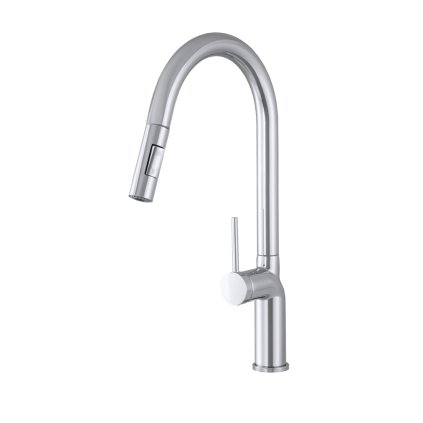 Gamma Vera, baterie pentru chiuvetă înaltă cu gura de scurgere h-550, crom, GMA-BV-CH