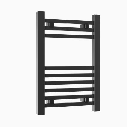 Gamma Proper, element de încălzire 600x400 mm, 256W, negru mat, GMA-PROP-6040-BK