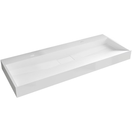 555757 cerano umyvadlo z liateho mramoru vita nastenne aj na dosku 2 otvory pre bateriu biela matna 120x46 cm cer cer 8050bd6941