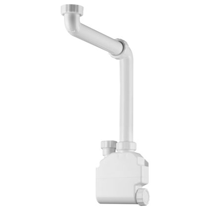Bruckner, sifon de mobilier compact SQUID, 5/4", gunoi 32mm, alb, 151.033.0