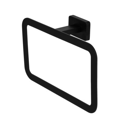 Gamma Caro, suport pentru prosoape, negru mat, GMA-UR-CARO-BK