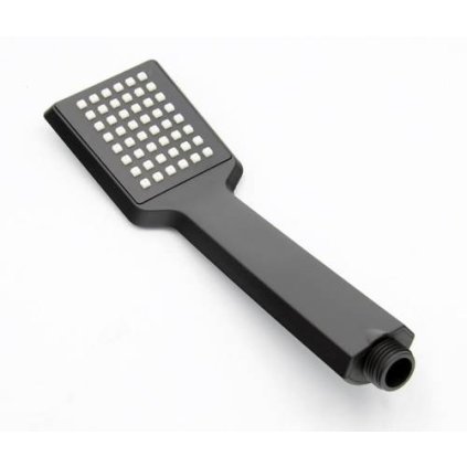 Gamma Caro, cap de duș de mână, negru mat, GMA-SLU-CARO-SY-46-BK