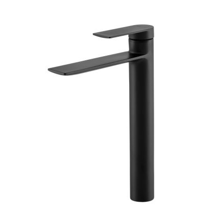 Gamma Faro, baterie chiuvetă înaltă h-300, negru mat, GMA-BFUW-C