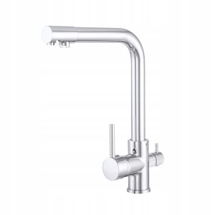 Baterie Gamma Side, chiuvetă înaltă cu racord la filtrul de apă h-330, crom, GMA-BSEF-CH