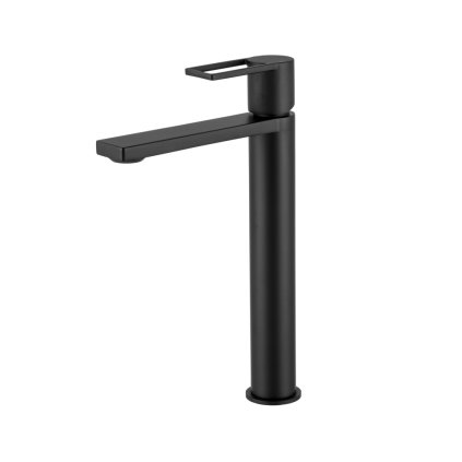 Gamma Simba, baterie chiuvetă înaltă h-312, negru mat, GMA-BSAUW-BK