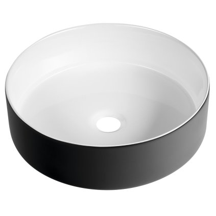 Sapho, chiuveta ceramica MARGITHA 38x22cm, orificiu pentru robinet in dreapta, bej, FT801B