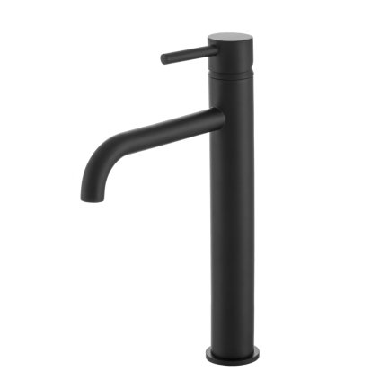 Gamma Roy, baterie pentru chiuvetă înaltă h-300, negru mat, GMA-BRYUW-BK