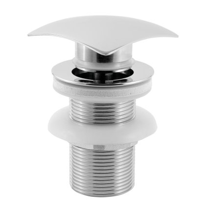 Accesorii Novaservis - Capac de scurgere (click-clack) pentru chiuveta fara preaplin, crom, 40.0