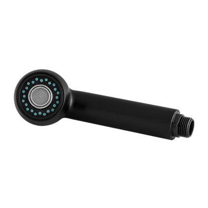 Gamma, cap de duș de bucătărie, filet 1/2", negru, GMA-SLU-A-BK