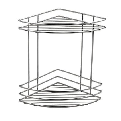 Aqualine, poliță de colț cu sârmă dublă Chrome LINE, crom, 37010