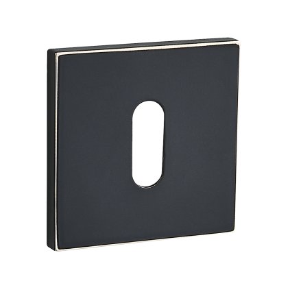 Kuchinox, rozeta maner pentru cheie interioara, negru-auriu mat, LAV-LK6_701A