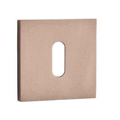 Kuchinox, rozeta maner pentru cheie interioara, cupru mat, LAV-LK6_801A