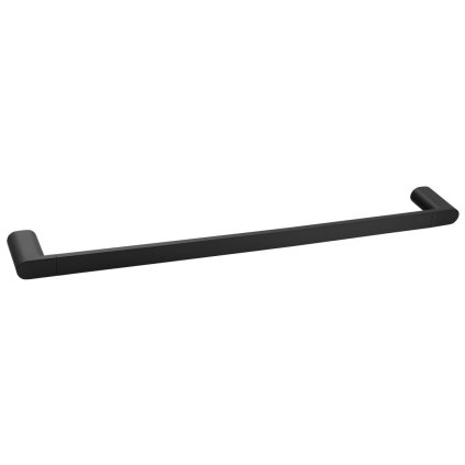 Sapho, suport pentru prosoape FLORI 600x70mm, negru mat, RF009/15