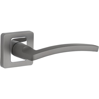 Kuchinox Madera, mâner de ușă, crom-grafit, LAV-KGD_500A