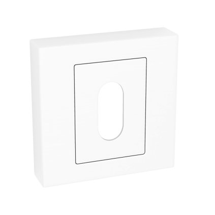 Kuchinox, rozeta maner pentru cheie interioara, alb, LAV-LK5_601A