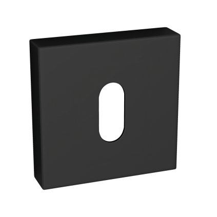 Kuchinox, rozeta maner pentru cheie interioara, negru mat, LAV-LK1_901A