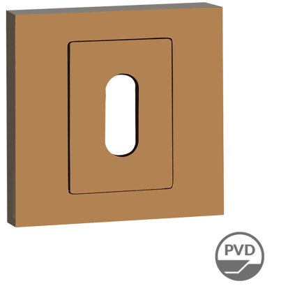 Kuchinox, rozeta maner pentru cheie interioara, cupru mat, LAV-LK5_801A