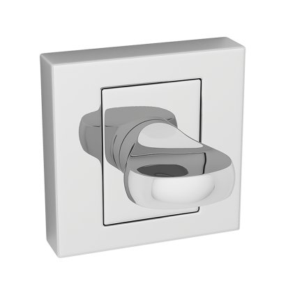 Kuchinox, rozeta cu maner pentru blocarea toaletei, crom, LAV-LK5_003A