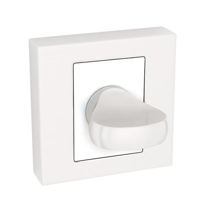 Kuchinox, rozeta cu maner pentru blocarea toaletei, crom satinat, LAV-LK5_103A