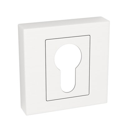 Kuchinox, rozetă mâner cu orificiu pentru inserția cilindrului, satinat, LAV-LK5_302A