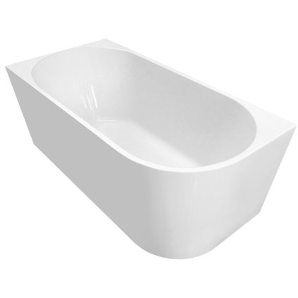 Aqualine, TIBERA L cadă de baie de colț 150x75cm, albă, E1047
