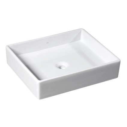 563452 isvea purity keramicke umyvadlo 50x42cm na dosku biela 10pl66050