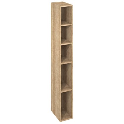 Sapho, dulap cu etaj deschis ESPACE 20x172x32cm, stejar Alabama, ESC100-2222