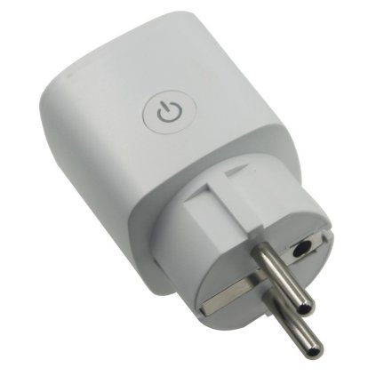 Sapho, Adaptor priză inteligentă IQTECH cu pin de protecție, 16A, WS024
