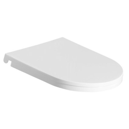 Aqualine, scaun WC HYGIE, Soft Close, alb, PS104