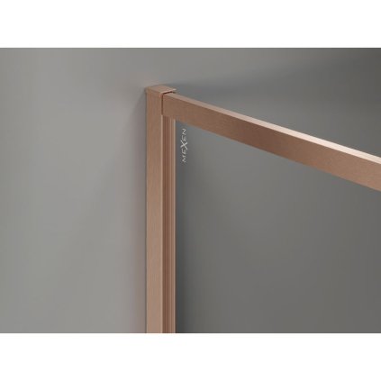 565624 7 mexen kioto f sprchova zastena s ramom 60 x 202 cm 8 mm cire sklo profil medena matna 800 060 104 65 00