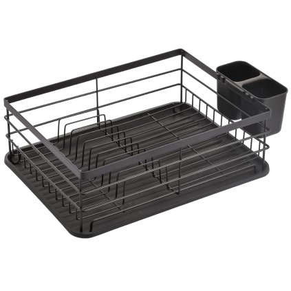 Kuchinox, scurgere de vase din oțel inoxidabil 433x320x105 mm, negru, LAV-EKC_710A