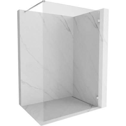 Paravan de duș Mexen Lunar dreapta 160 x 200 cm, sticlă transparentă 8 mm, crom, 830-160-000-01-00-P