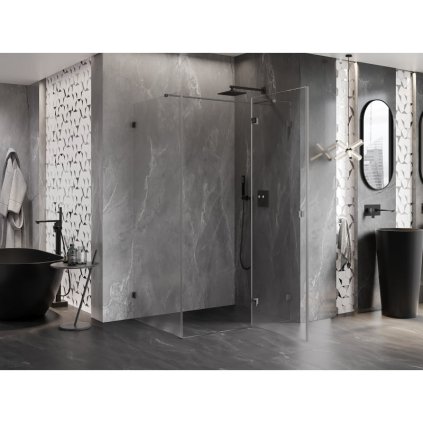 585388 mexen lunar t vyklopny pravy sprchovy kut 140 x 120 cm cire sklo bruseny grafit 834t 140 120 66 00 p