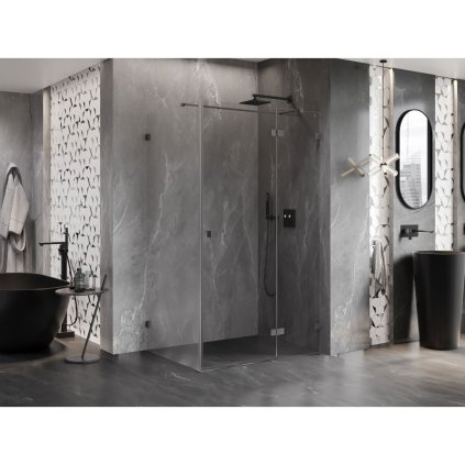 584896 17 mexen lunar t vyklopny sprchovy kut pravy 125 x 90 cm 8mm cire sklo profil grafit bruseny 834t 125 090 66 00 p