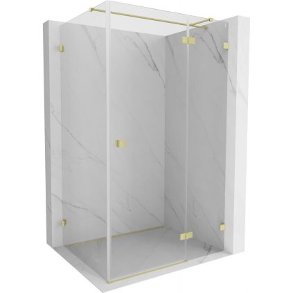 584464 17 mexen lunar t vyklopny sprchovy kut pravy 135 x 80 cm 8mm cire sklo zlaty matny profil 834t 135 080 55 00 p