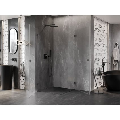 585769 mexen lunar b duo sklapaci sprchovy kut 85 x 85 cm cire sklo bruseny grafit 832 085l 085p 66 00