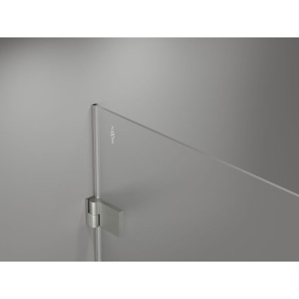 586156 mexen lunar b duo vyklopny sprchovy kut 100 x 90 cm cire sklo brusena ocel 832 100l 090p 97 00