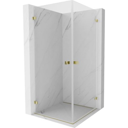 585034 15 mexen lunar b duo vyklopny sprchovy kut 70 x 70 cm 8mm cire sklo zlaty profil 832 070l 070p 50 00