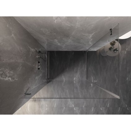 570676 mexen lunar b duo vyklopny sprchovy kut 95 x 75 cm 8mm cire sklo chromovy profil 832 095l 075p 01 00