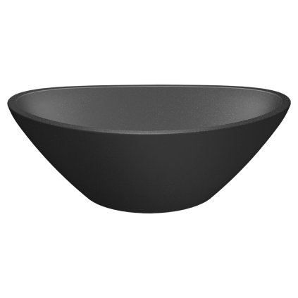 Laveo Vela, lavoar blat granit 340x200x130 mm, negru, LAV-VGV1710T