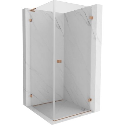 586873 20 mexen lunar b l vyklopny sprchovy kut pravy 70 x 70 cm cire sklo medena matna 832l 070 070 65 00 p