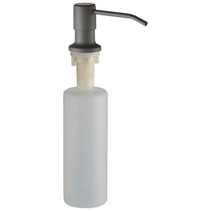 Laveo Drop, dozator de detergent de bucatarie 500 ml, gri, LAV-OKD_531T