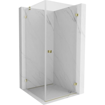 581182 8 mexen lunar b pravostranny vyklopny sprchovy kut 80 x 80 cm 8mm cire sklo zlaty profil 832 080 080 50 00 p