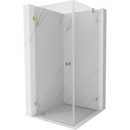 580672 8 mexen lunar b vyklopny sprchovy kut lavy 70 x 70 cm 8mm cire sklo zlaty profil 832 070 070 50 00 l